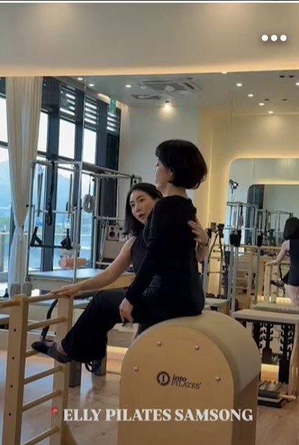 ELLY PILATES SAMSONG, 래더바렐 레슨